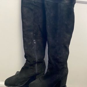 Steve Madden - Black Thigh High Boots